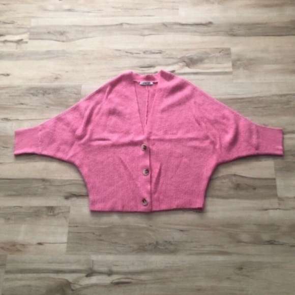 Pink Devoted Button-Up Women's Cardigan - Picture 4 of 8